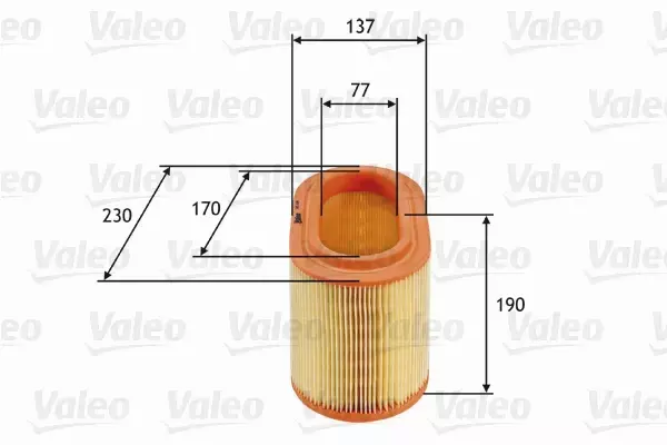 VALEO FILTR POWIETRZA 585690 