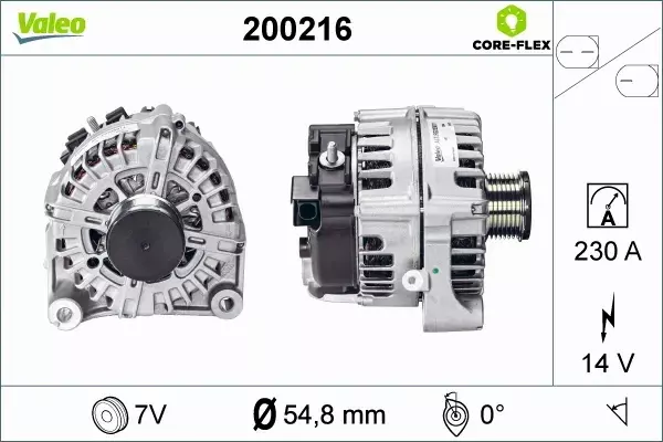 VALEO ALTERNATOR 200216 