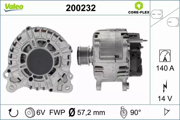 VALEO ALTERNATOR 200232 