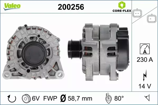 VALEO ALTERNATOR 200256 