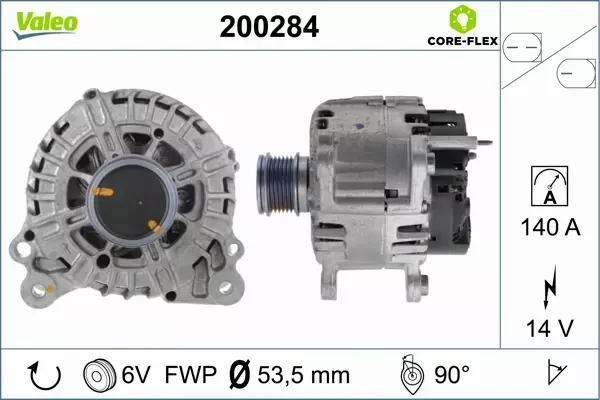 VALEO ALTERNATOR 200284 