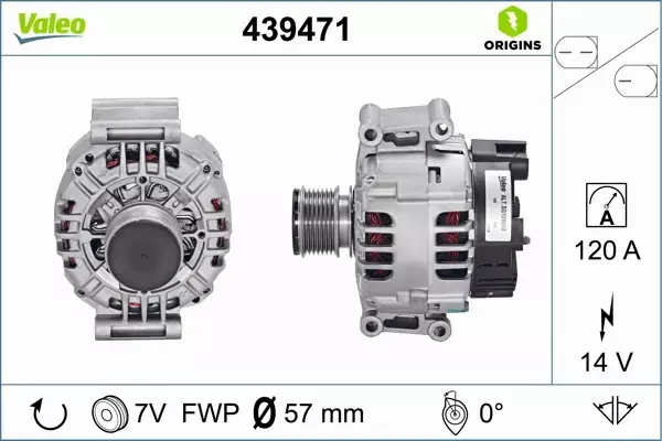 VALEO ALTERNATOR 439471 