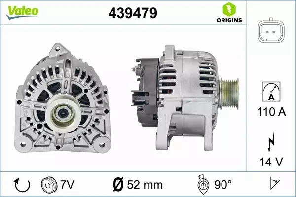 VALEO ALTERNATOR 439479 