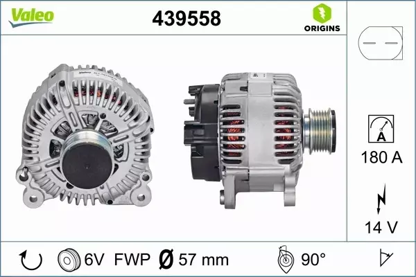 VALEO ALTERNATOR 439558 