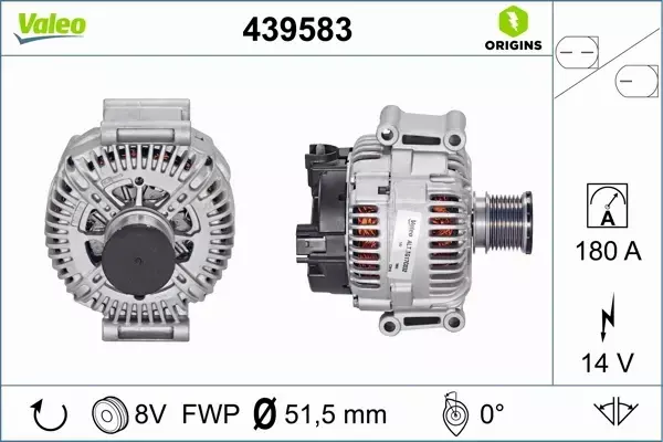 VALEO ALTERNATOR 439583 