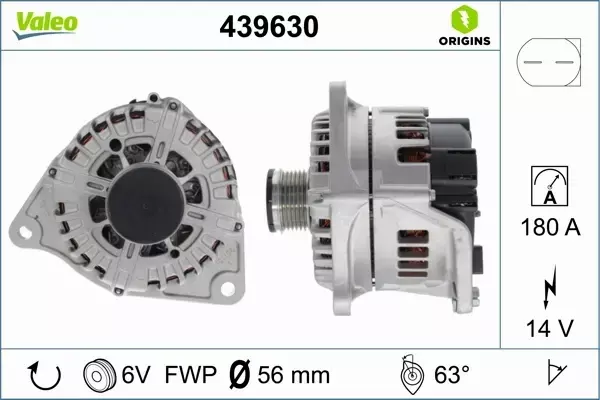 VALEO ALTERNATOR 439630 