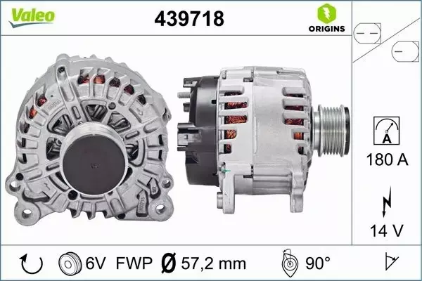 VALEO ALTERNATOR 439718 