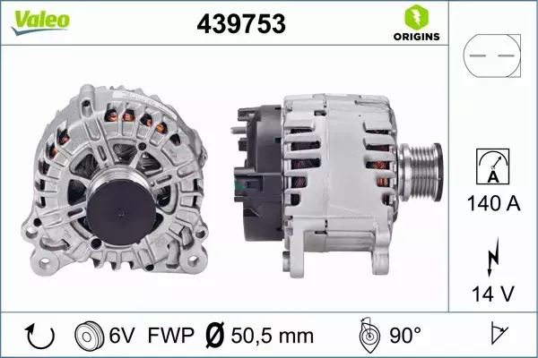 VALEO ALTERNATOR 439753 