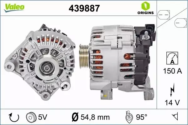 VALEO ALTERNATOR 439887 