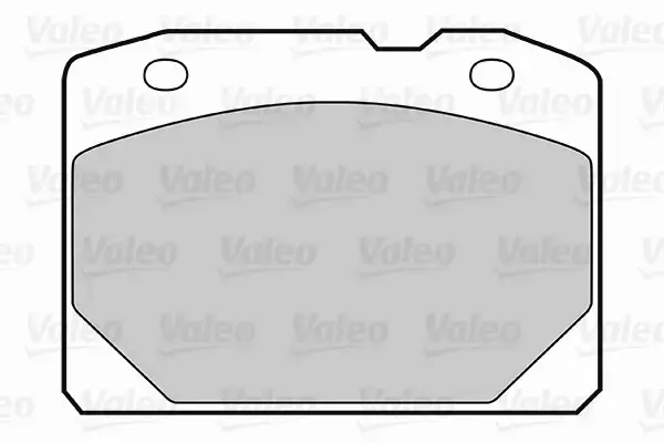 VALEO KLOCKI HAMULCOWE FIRST 301405 