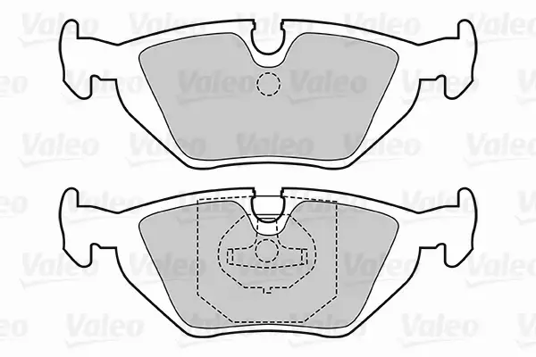 VALEO KLOCKI HAMULCOWE 301386 