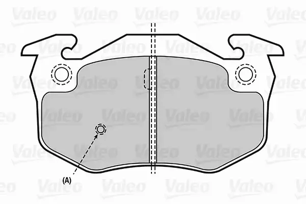 VALEO KLOCKI HAMULCOWE FIRST 301080 