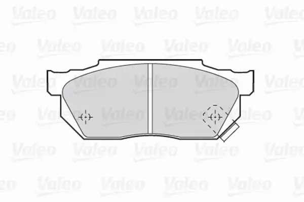 VALEO KLOCKI HAMULCOWE 301047 