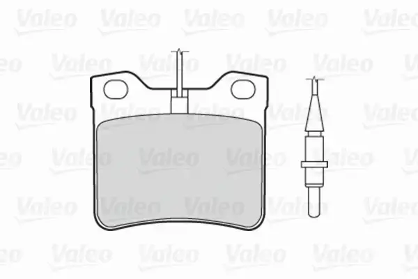 VALEO KLOCKI HAMULCOWE 301062 