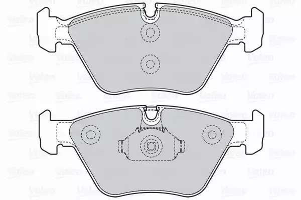 VALEO KLOCKI HAMULCOWE 302067 