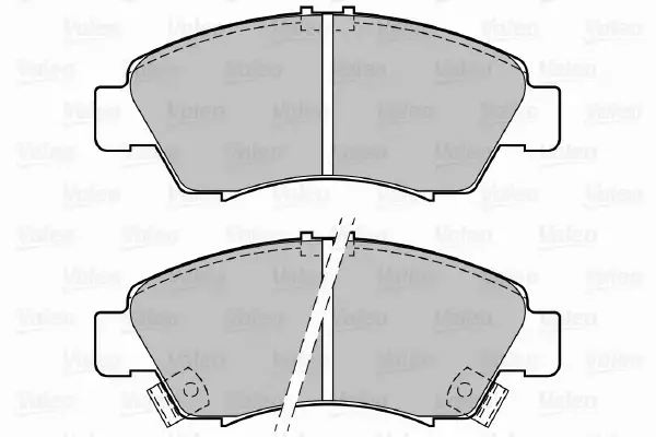 VALEO KLOCKI HAMULCOWE 598760 