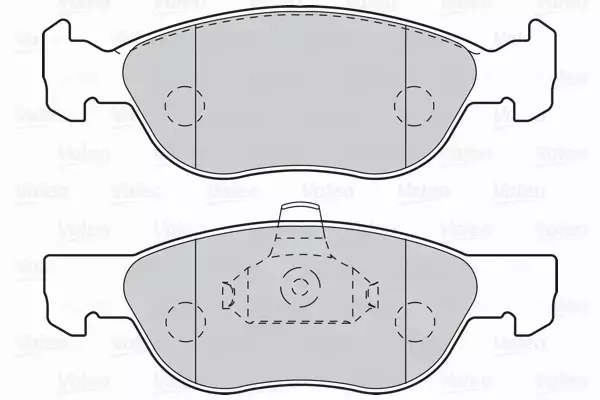 VALEO KLOCKI HAMULCOWE 302104 