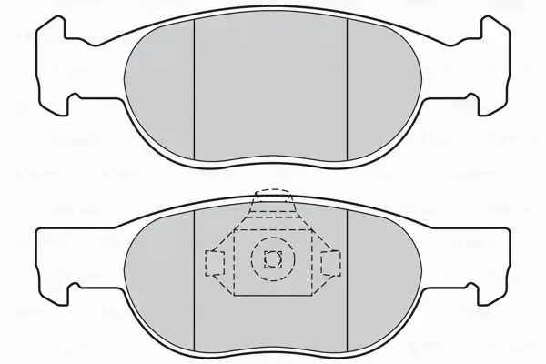 VALEO KLOCKI HAMULCOWE 301605 