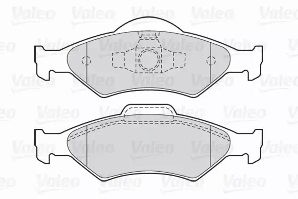 VALEO KLOCKI HAMULCOWE 301563 