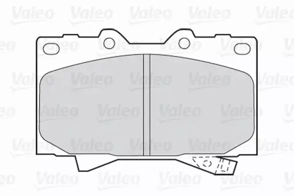 VALEO KLOCKI HAMULCOWE 301535 