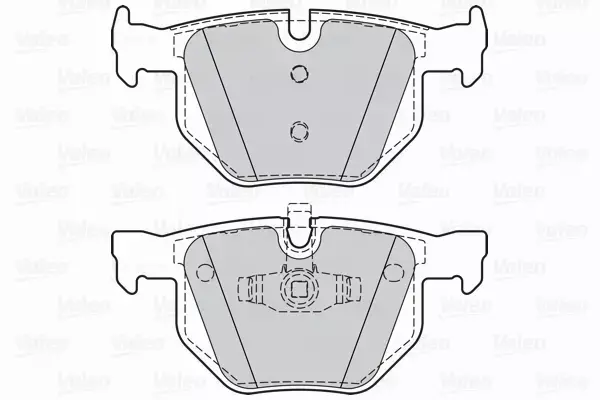 VALEO KLOCKI HAMULCOWE 302075 