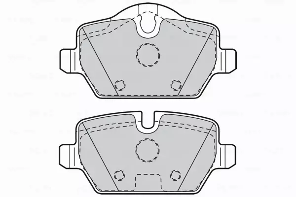 VALEO KLOCKI HAMULCOWE 302051 