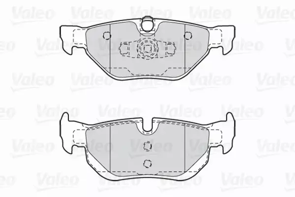 VALEO KLOCKI HAMULCOWE FIRST 301703 