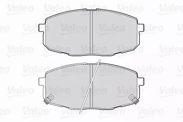 VALEO KLOCKI HAMULCOWE FIRST 301842 