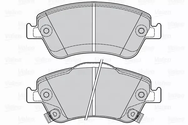 VALEO KLOCKI HAMULCOWE 302115 