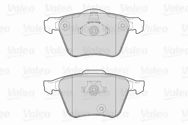 VALEO KLOCKI HAMULCOWE 301657 