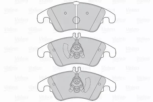 VALEO KLOCKI HAMULCOWE 302160 