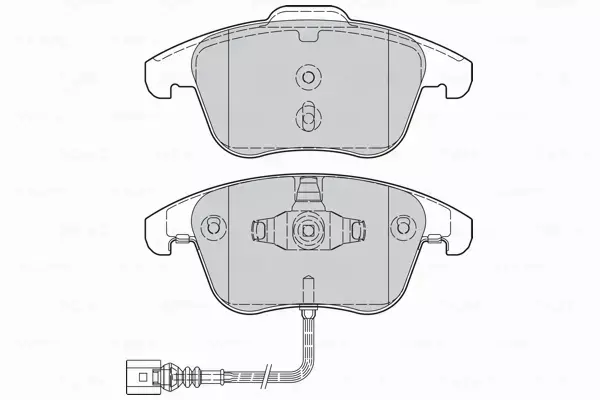 VALEO KLOCKI HAMULCOWE 302261 