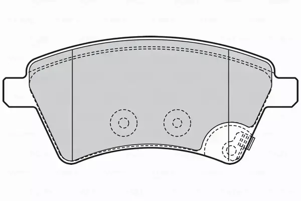 VALEO KLOCKI HAMULCOWE 301804 