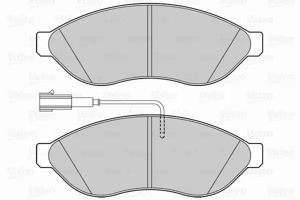 VALEO KLOCKI HAMULCOWE 302263 