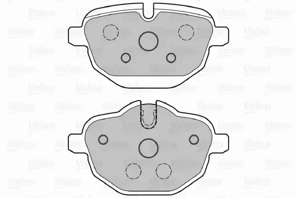 VALEO KLOCKI HAMULCOWE 601385 