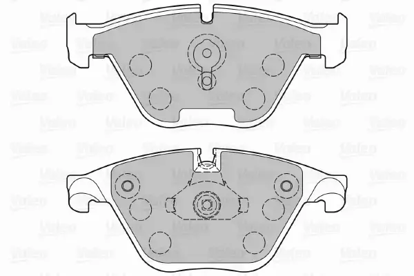 VALEO KLOCKI HAMULCOWE 601382 