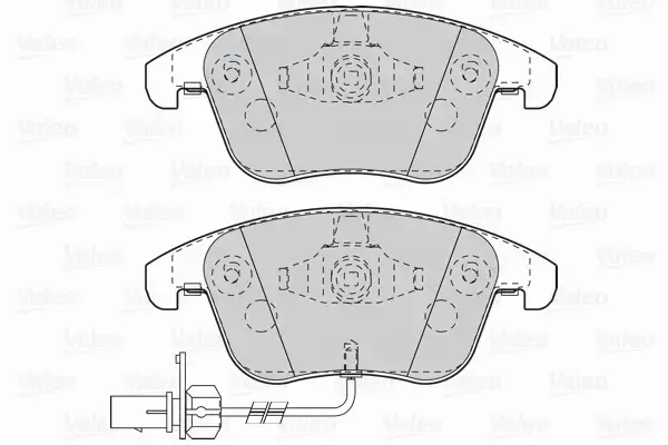 VALEO KLOCKI HAMULCOWE 302098 