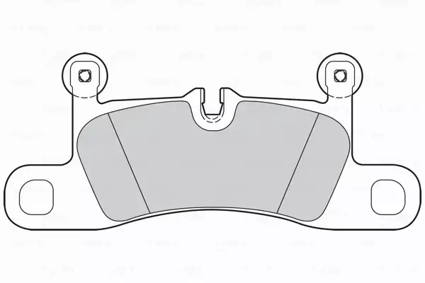 VALEO KLOCKI HAMULCOWE 302280 