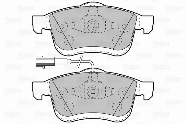 VALEO KLOCKI HAMULCOWE 601014 