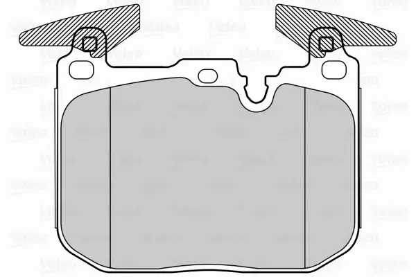 VALEO KLOCKI HAMULCOWE 302267 