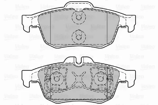 VALEO KLOCKI HAMULCOWE 601292 