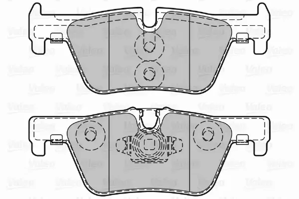 VALEO KLOCKI HAMULCOWE 601311 