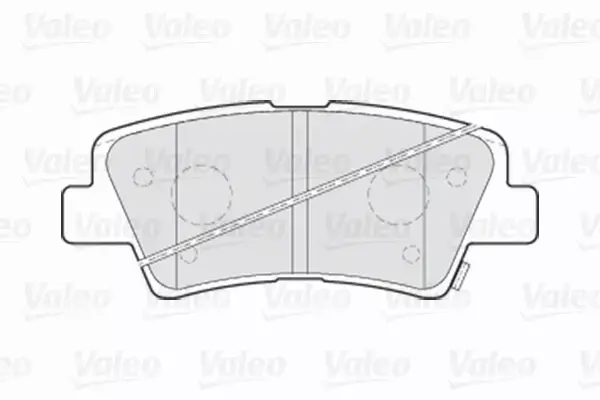 VALEO KLOCKI HAMULCOWE FIRST 301301 