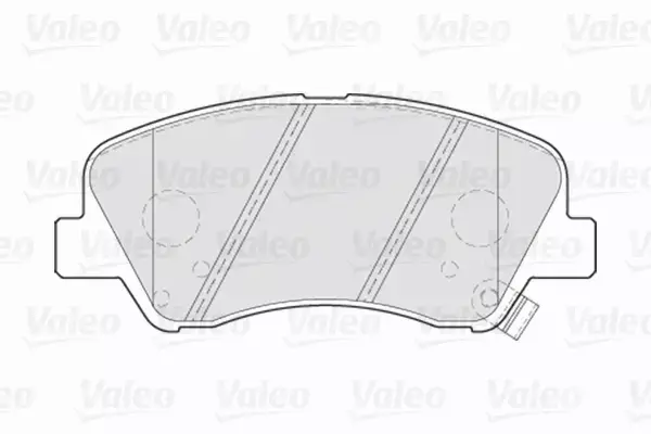 VALEO KLOCKI HAMULCOWE 301021 