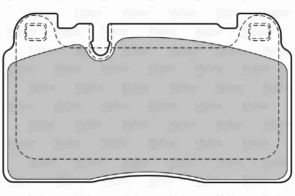 VALEO KLOCKI HAMULCOWE 601467 