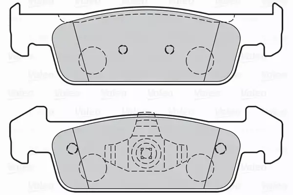 VALEO KLOCKI HAMULCOWE 302162 