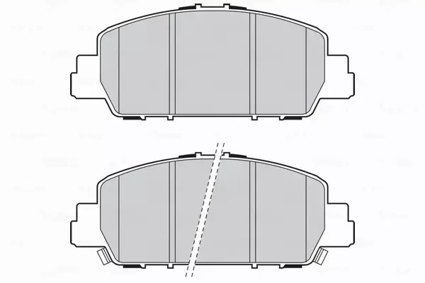 VALEO KLOCKI HAMULCOWE 302315 