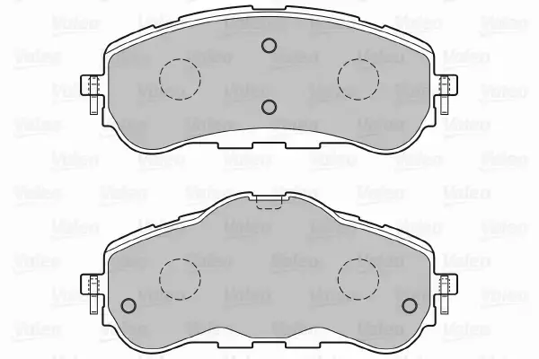 VALEO KLOCKI HAMULCOWE 601394 