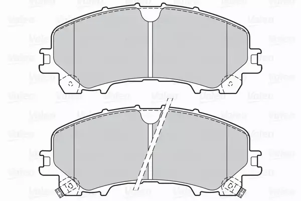 VALEO KLOCKI HAMULCOWE 302167 