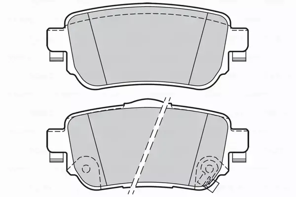 VALEO KLOCKI HAMULCOWE 302165 